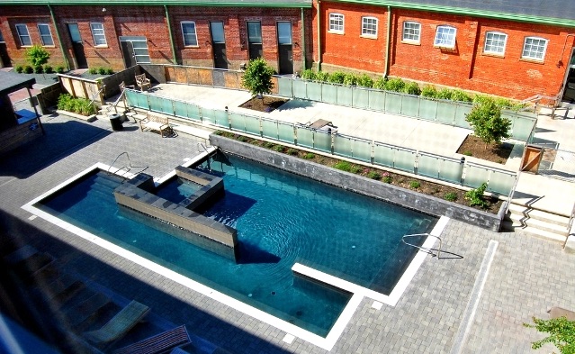 Southern Stove Lofts swimming pool